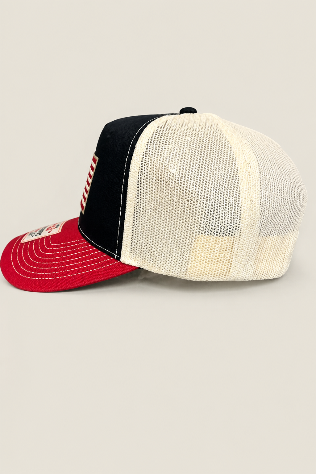 Richardson 112 American Flag Acrylic patch 5 panel Trucker Hat