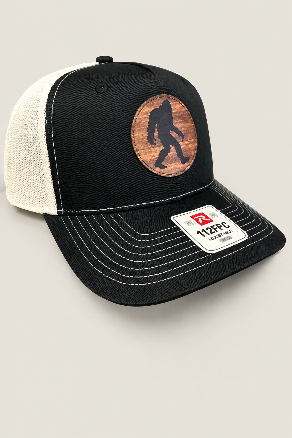 Richardson 112 Sasquatch-Big Foot UV patch 5 panel Trucker Hat