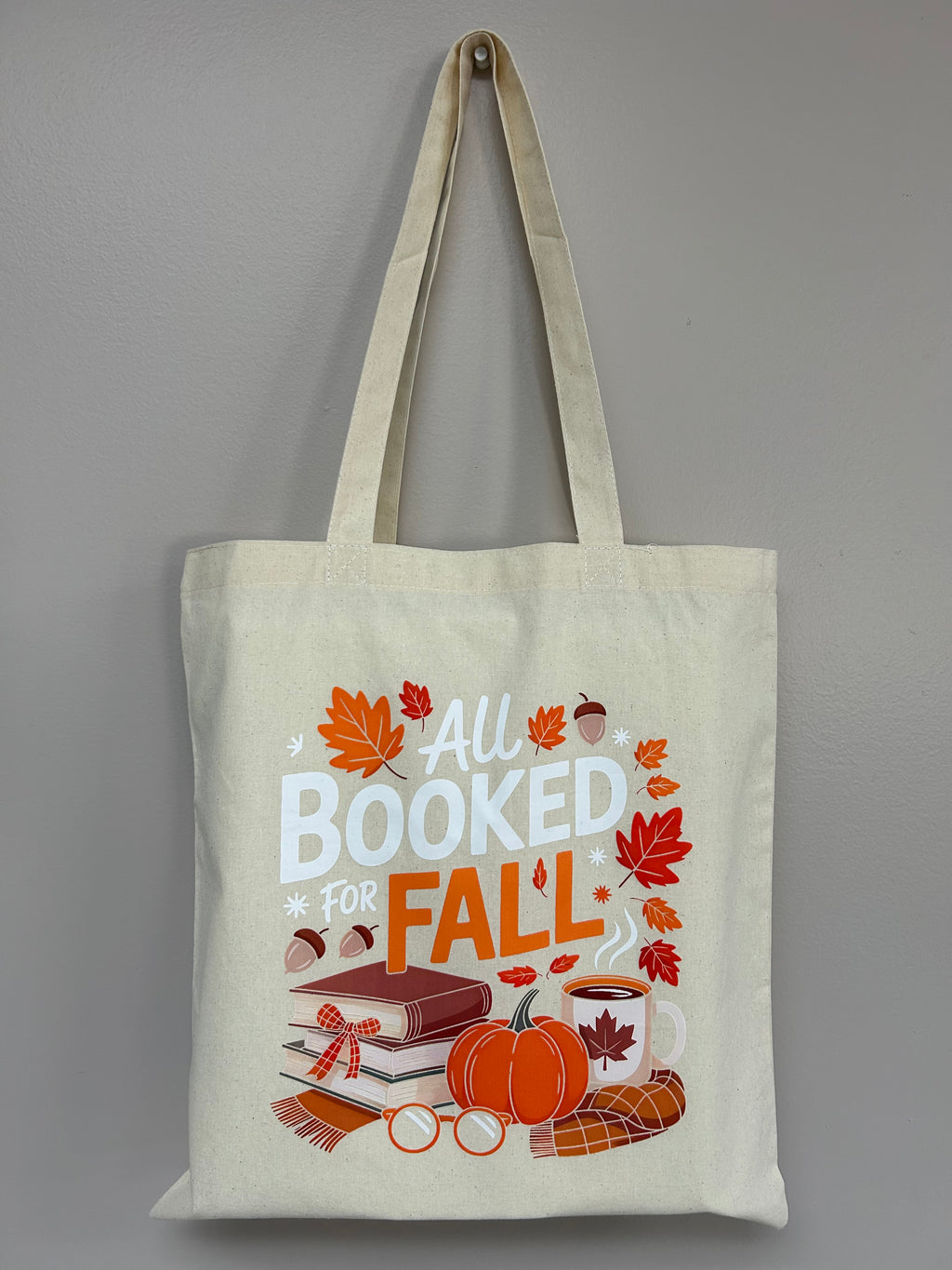 Everyday Canvas Tote Bag- Fall Theme