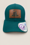 Infinity Her Charlie Six Panel Don't Tread on Me patriotic patch Trucker Hat